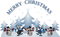 Merry Christmas Card Front