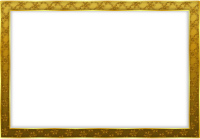 Gold Snowflake Frame