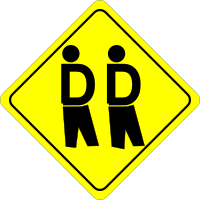 Caution Parodies Crossing