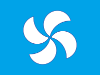 Flag of Kaneyama, Gifu