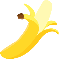 Simple Peeled Banana