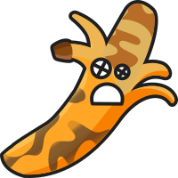 Fried Cartoon Banana