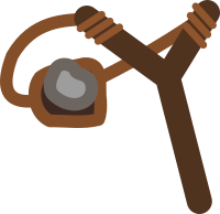 Slingshot With Stone