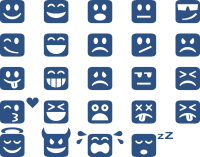 Square Emoticons