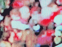 New Year Crowd Blurred
