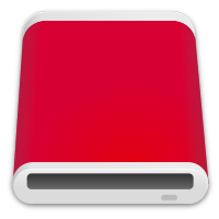 Red Tape Drive Icon