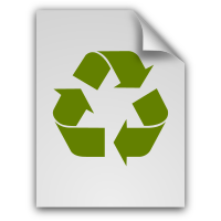 Trash Document Icon