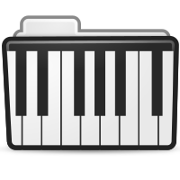 Piano Folder Icon
