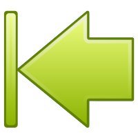 Go First Arrow Icon