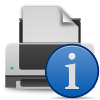 Printer Info Icon