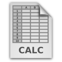 Spreadsheet Document Icon