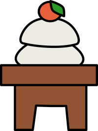 kagami mochi - Japanese New Year