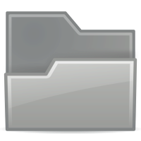 Folder drag accept black