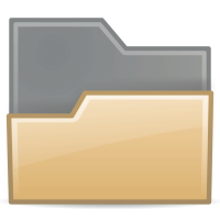 Folder drag accept brown