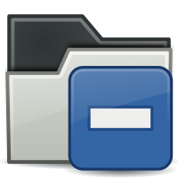 rodentia-icons, folder-minus