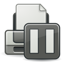 Printer Paused Icon