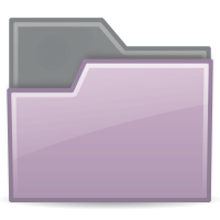 folder violet