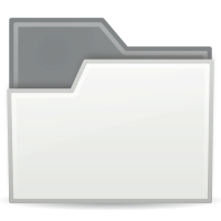 folder white semitransparent