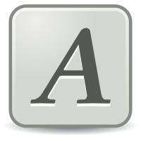  font italic
