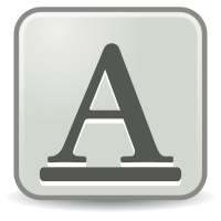font underline