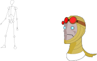 Robot in desert