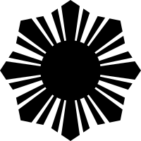 Sun Symbol Black