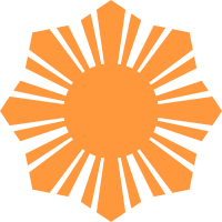 Sun Symbol Orange