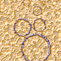 Splatted circles