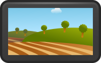 Touchscreen Landscape Mode