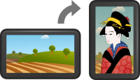 Landscape to Portrait