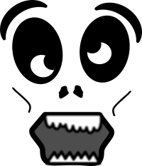 Cartoon Zombie Face