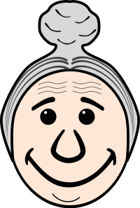 Grandma's face