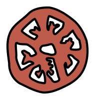 Slice of tomato