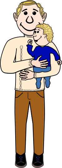 father and child