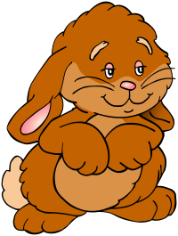 bunny - coloured