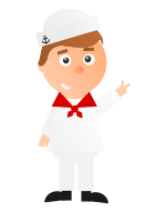 Cartoon sailor