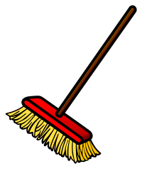 broom - coloured