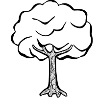 tree - lineart