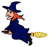 witch - coloured