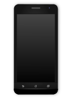 Black android mobile phone