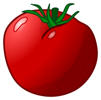tomato - coloured