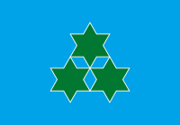 Flag of former Mori, Hokkaido