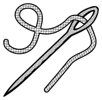 needle - lineart
