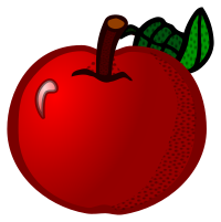 apple - coloured