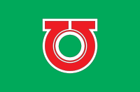 Flag of Bifuka, Hokkaido