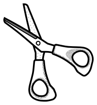 scissors-lineart