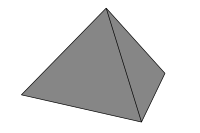 Simple Pyramid - grey