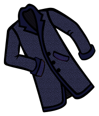 coat - coloured