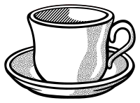 cup - lineart