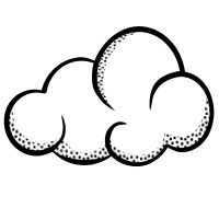 cloud - lineart